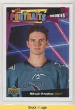 2020-21 Upper Deck UD Portraits Rookies Nikolai Knyzhov #P-79 READ 0s9c