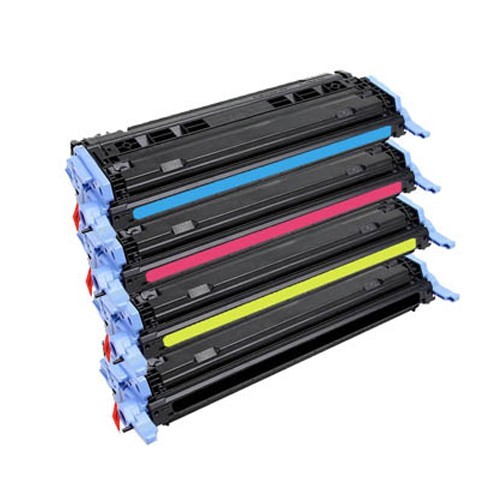Toner CRG-707 compatible Canon EP-707 lot de 4 cartouches laser noir et couleur