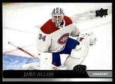 2020-21 Upper Deck Jake Allen Montreal Canadiens #571 9598
