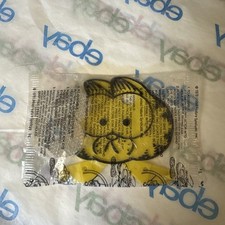 Vintage 1978 KELLOGG'S GARFIELD Cereal yellow Bike Spoke Reflector Sealed