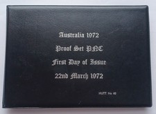 Australia 1972 Proof Set PNC w/ 6 FDC & Coin Denominations FDI &ndash; Hutt #175/200