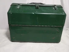 Vintage Simonsen Metal Type II Size 2 Mechanics Cantilever Tool Box Military