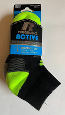 NEW RUSSELL   PERFORMANCE ACTIVE 3 BOYS' ANKLE SOCKS  SIZE 9-2 1/2  1 or ALL
