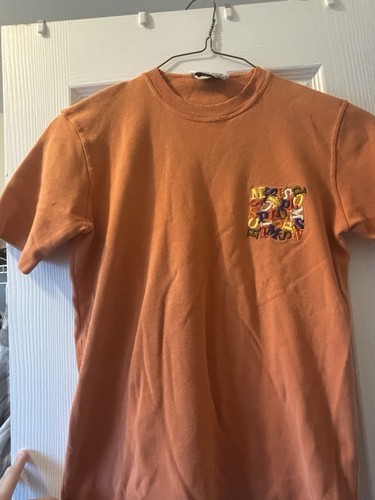 Missoni, Vintage 90’s Missoni Orange Logo Men’s Shirt