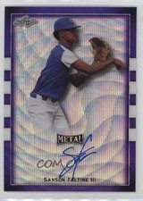 2018 Leaf Metal Perfect Game All-American Classic 5/8 Trey Faltine Auto 1i9