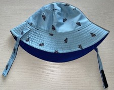 Nike Dri-FIT Boys Toddler Reversible Sun Bucket Hat Blue 7A2721-C3L