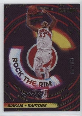 2020-21 Panini Recon Rock the Rim Red 198/199 Pascal Siakam #21 1o6w
