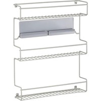 Mdesign GewüRzregal KüChenregal Organizer Selbstklebend Metall Silber / Matt