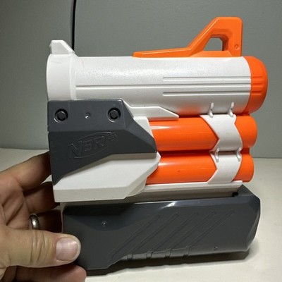 Nerf Modulus Tri-Strike Mega Dart Under Barrel Shooter Attachment Extension Pump