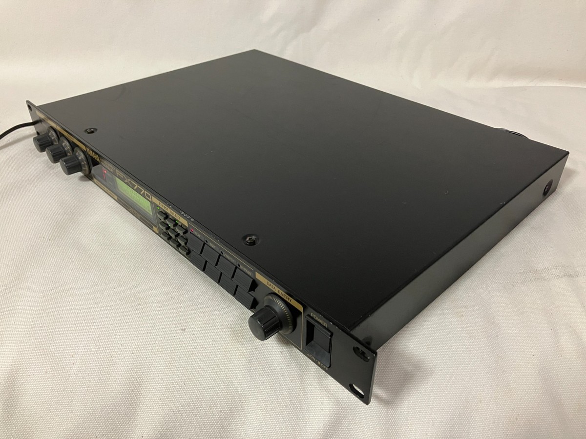 【美品】YAMAHA FX770 GUITAR EFFECT PROCESSOR YAMAHA FX770 Guitar Multi Effects Processor Japan Vintage Tested