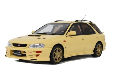 Subaru Impreza WRX STI Version VI Sport Wagon Cashmere Yellow 1999 1:18