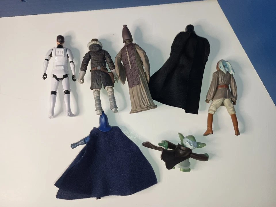 Lote de figuras de acción sueltas Star Wars EU Clone Wars Saga OTC ROTS Rebels x7 yoda Foto 4 de 4