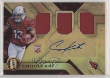 2018 Panini Gold Standard Rookie Jersey Triple 23/75 Christian Kirk Auto 5kz