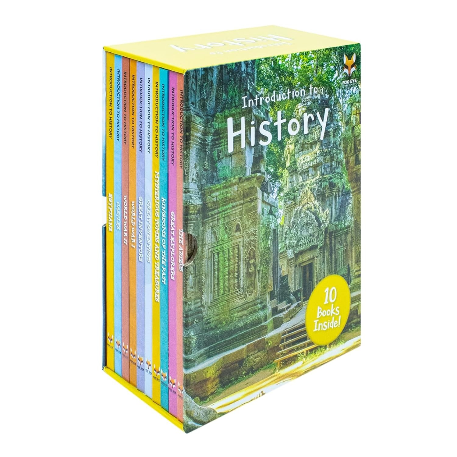 Children Introduction To History For Beginners (Series 2) 10 Hardback Book Set