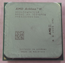 AMD Athlon II X4 450 3.2GHz Quad-Core Socket AM3 CPU ADX450WFK32GM