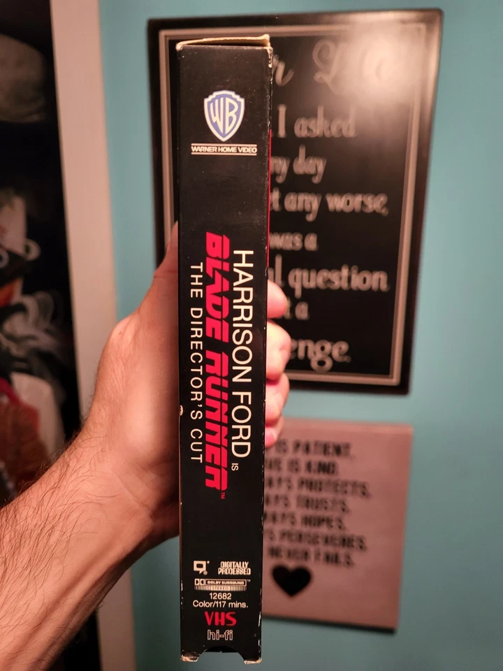 Blade Runner The Director's Cut VHS (1993) Special Widescreen Edition - Image 4 of 4