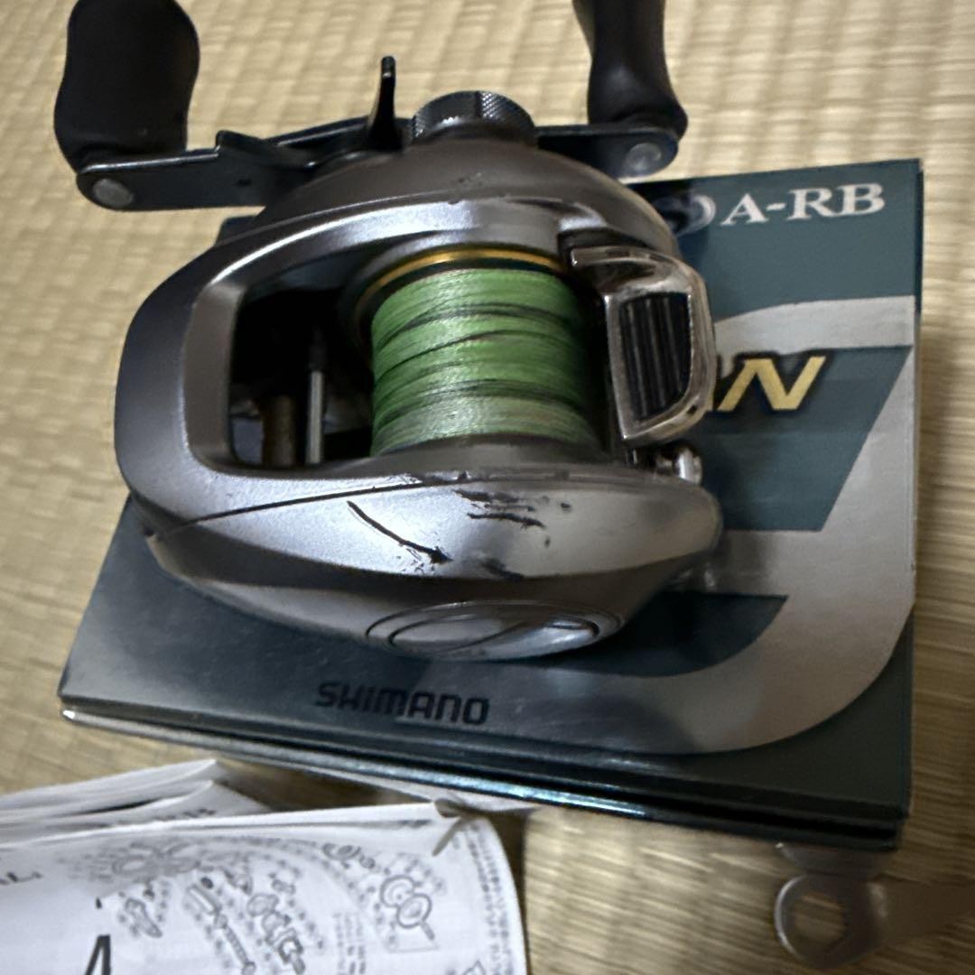 Shimano Aldebaran Mg7 Spinning Reel Used Damaged Light Wear