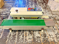 FR770 Continuous Band Sealer Constant Heat Automatic Plastic Bag Sealing Machine