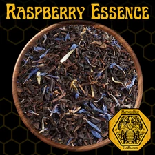 Raspberry Essence Loose Leaf Tea – 8 oz Organic Darjeeling & Assam Black Tea