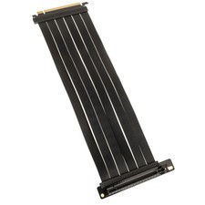 Kolink PCI Express 5.0 x16 auf x16 Riser-Kabel, 90 Grad, schwarz – 30 cm