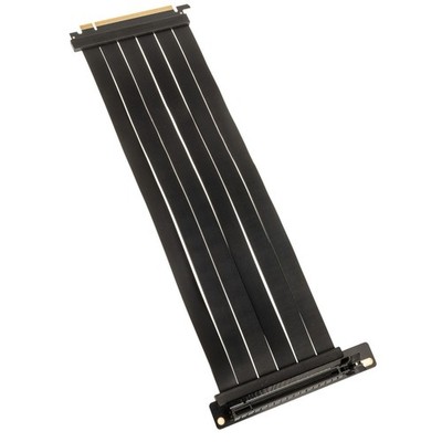 Kolink PCI Express 5.0 x16 auf x16 Riser-Kabel, 90 Grad, schwarz   30 cm