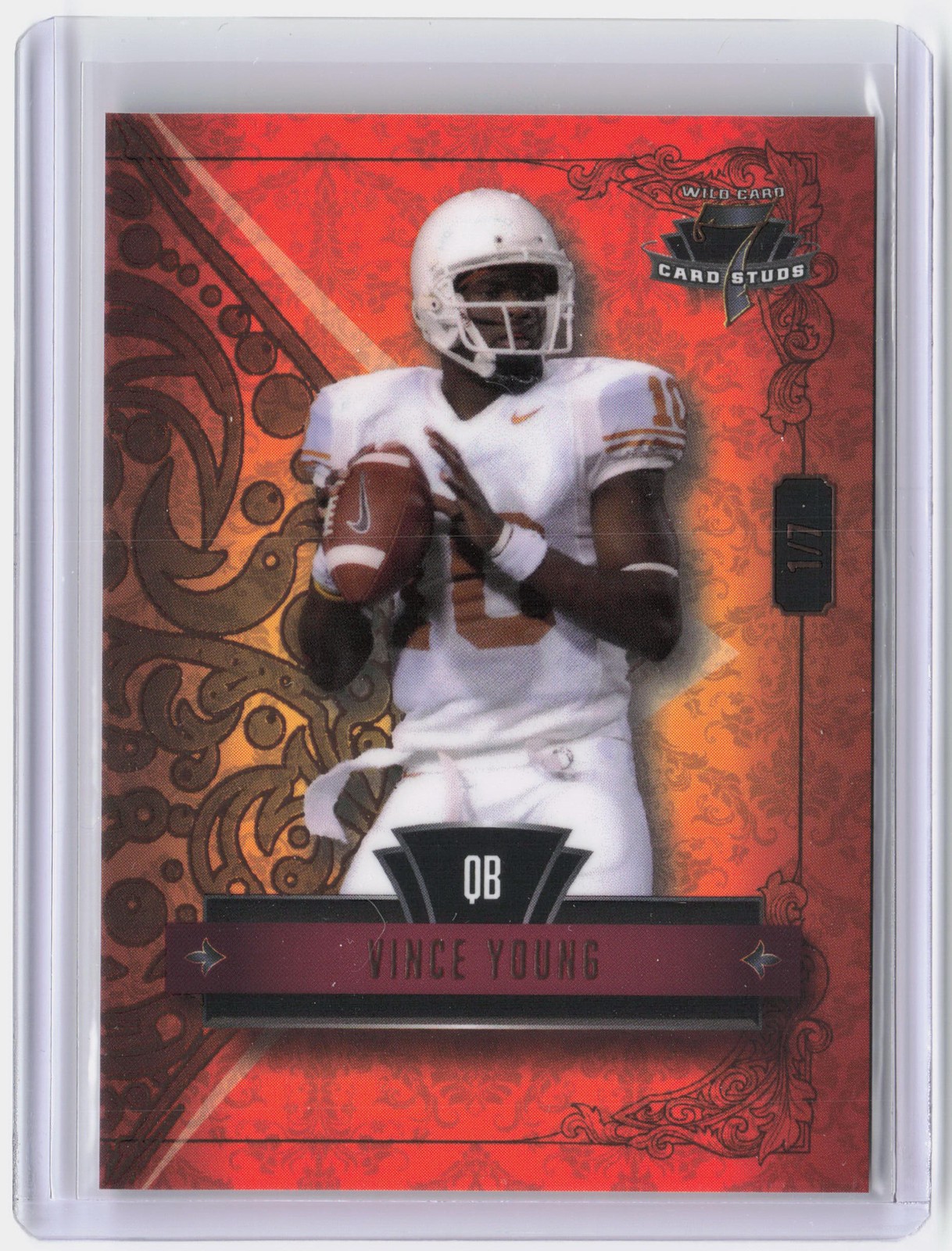 2026 Wild Card Vince Young 7CDL-VY Orange 1/7 Rc