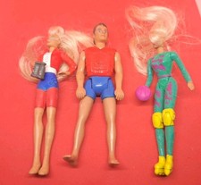 Vintage McDonald's Happy Meal Baywatch Ken and Barbie 1994 Skating Barbie