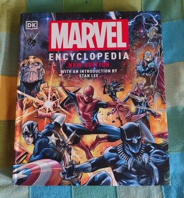 Marvel Encyclopedia New Edition Hardback 2021 with introduction by Stan Lee