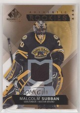 2015 SP Game-Used Authentic Rookies Copper Jersey /399 Malcolm Subban #125 a2v
