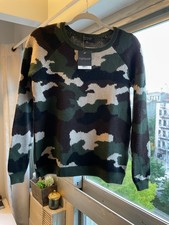 Top Shop camoflauge pullover sweater