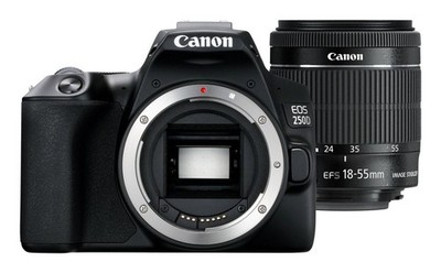Canon 3454C002 Eos 250D + Ef-S 18-55Mm  F/4-5.6 Is Stm Slr Camera Kit 24.1 M ~E~