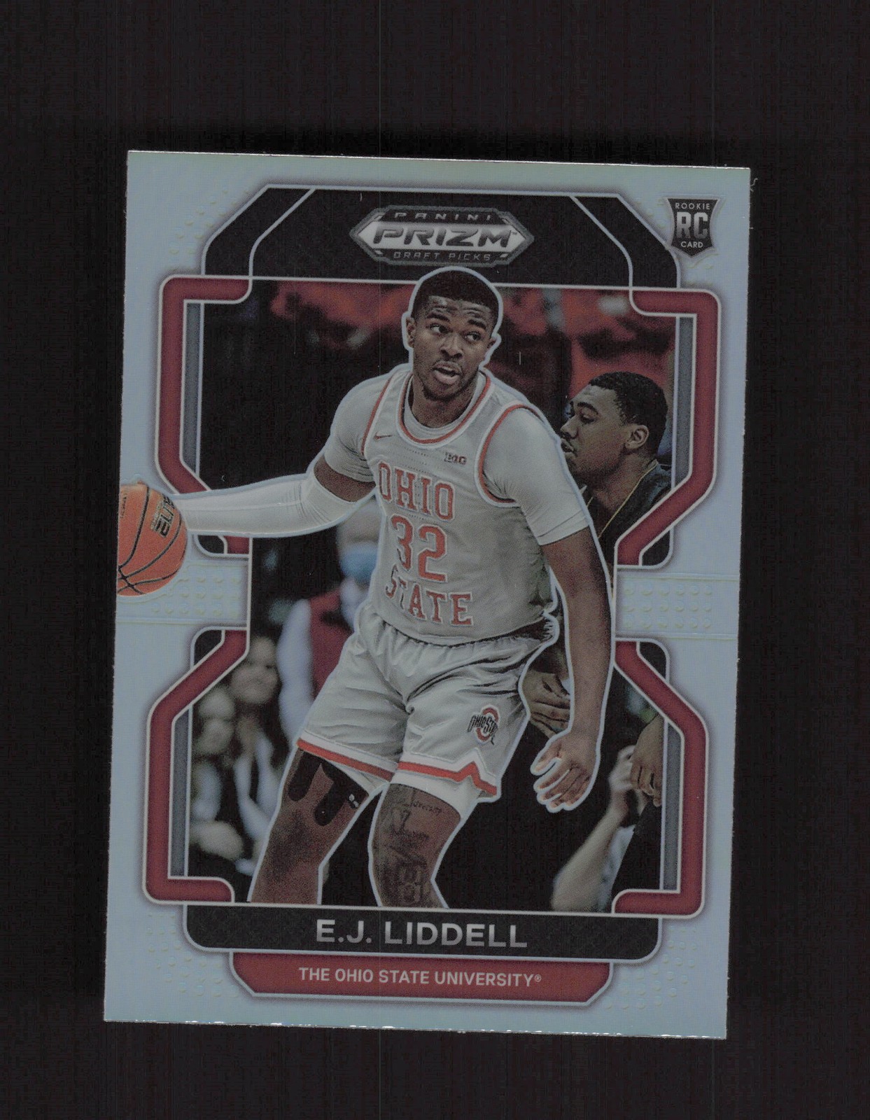2022 Panini Prizm Draft Picks #74 E.J. Liddell Silver