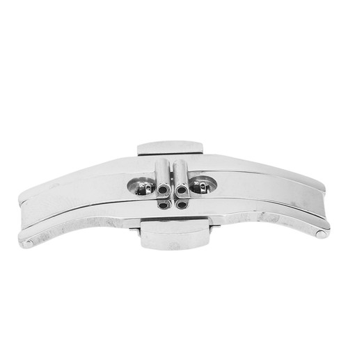 Watch Butterfly Buckle Stainless Steel Smooth Surface Universal Folding Depl NAU - Picture 22 of 24