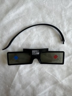 Samsung SSG 4100GB Active 3D Glasses OEM Tested Works READ Missing Hinge