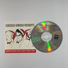 Carreras Domingo Pavarotti Christmas Favorites CD 1993 CD & ARTWORK ONLY
