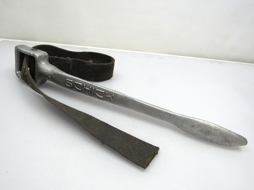 Schick 18" Strap Wrench Aluminum Vintage 29" Strap