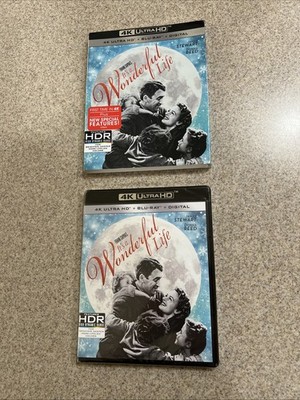 It's a Wonderful Life (4K & Bluray) Brand New & Sealed: OOP Slipcover (Box Ship)