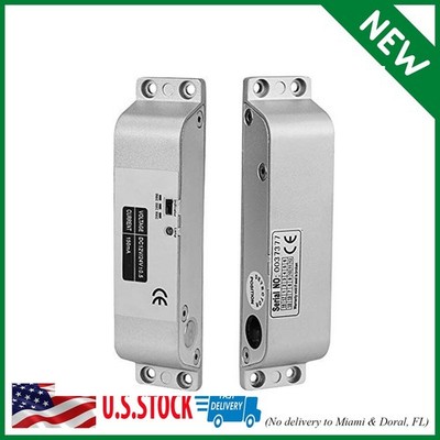 LIBO Electric Drop Bolt Lock DC 12V Fail Safe NC Mode Electronic Door Lock fo...