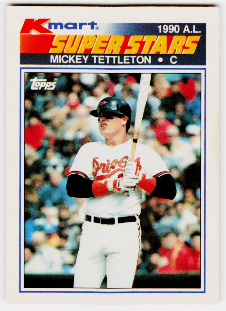 1990 Topps Kmart Super Stars #24 Mickey Tettleton