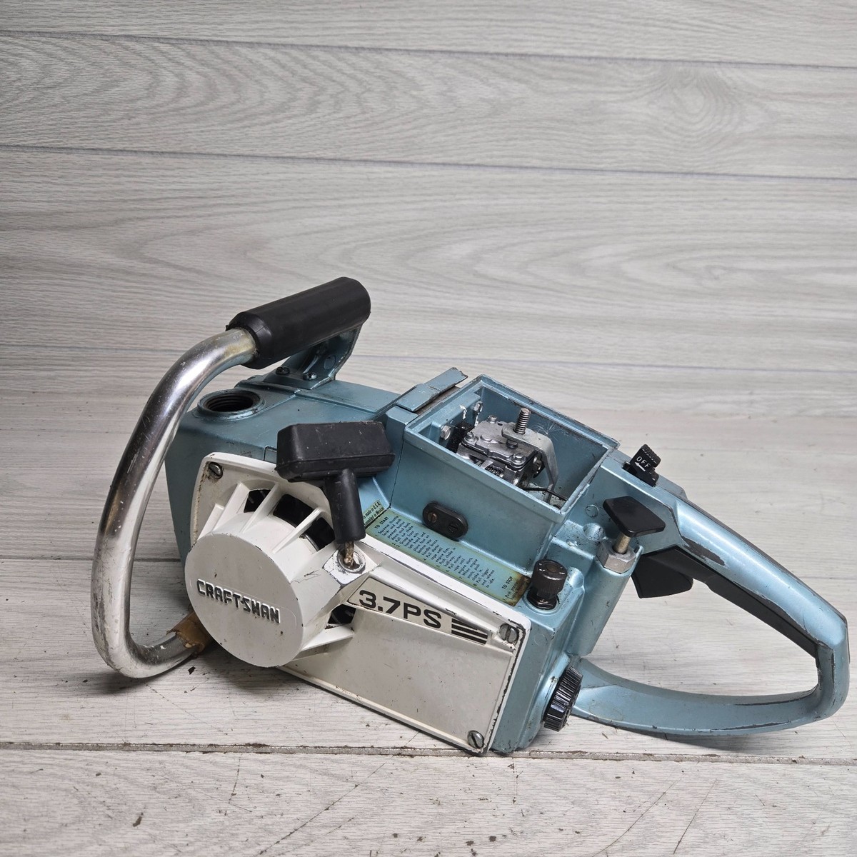 シーマンページ Vintage Craftsman 3.7 PS Power Sharp Chainsaw Chain Saw | eBay