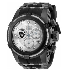 Invicta Las Vegas Raiders Men's 53mm Limited Edition Chrono Watch 30247