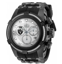 Invicta Las Vegas Raiders Men's 53mm Limited Edition Chrono Watch 30247