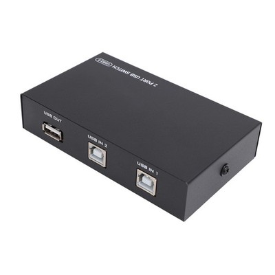 USB -Switcher Zwei Computer Teilen Sich 1 USB -Gerät 2.0 Switcher
