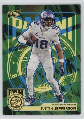 2025 Panini National Convention Case Breaker 196/199 Justin Jefferson #CB20 0b7