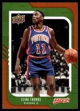 Isiah Thomas 2008-09 Upper Deck MVP #248 Pistons NBA READ FREE SHIP AutographDen