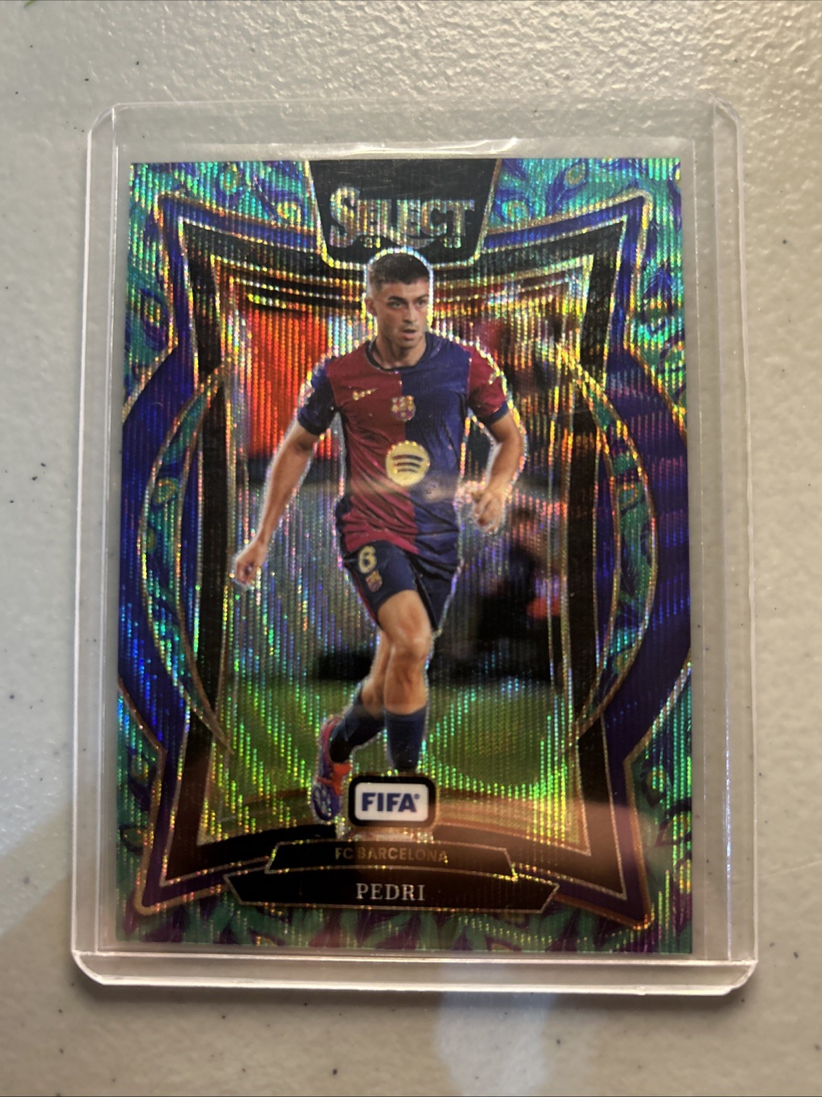 2024-25 Panini Select Pedri Peacock SSP