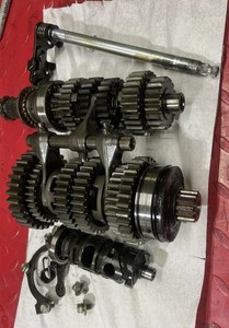 08-09 CBR 1000RR TRANSMISSION TRANNY GEARS SHAFT SHIFT FORKS DRUM