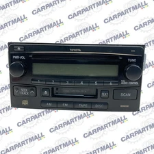 2001-2003 Toyota RAV4 AM / FM RADIO CD CASSETTE PLAYER RECEIVER 86120-2B760