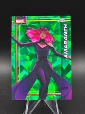 2026 Topps Chrome Marvel Sapphire AMARANTH Green Refractor /99 #4