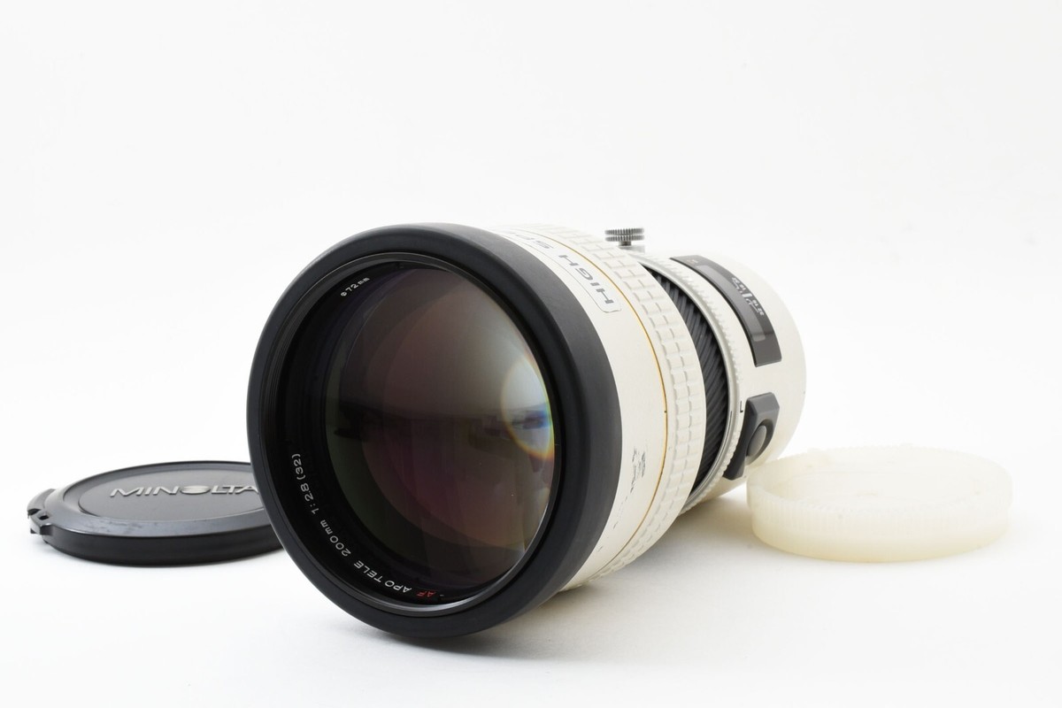 Minolta AF APOTELE 200mm F/2.8 Telephoto Lens For Sony A Minolta AF APOTELE 200mm F/2.8 Telephoto Lens For Sony A